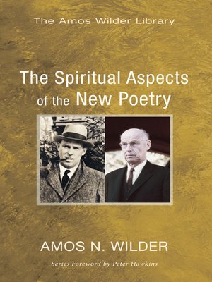 cover image of The Spiritual Aspects of the New Poetry